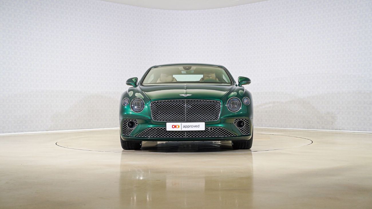 Bentley Continental GT 4.0T V8 | AED 12,100 PM | Warranty & Service May 2027 | GCC