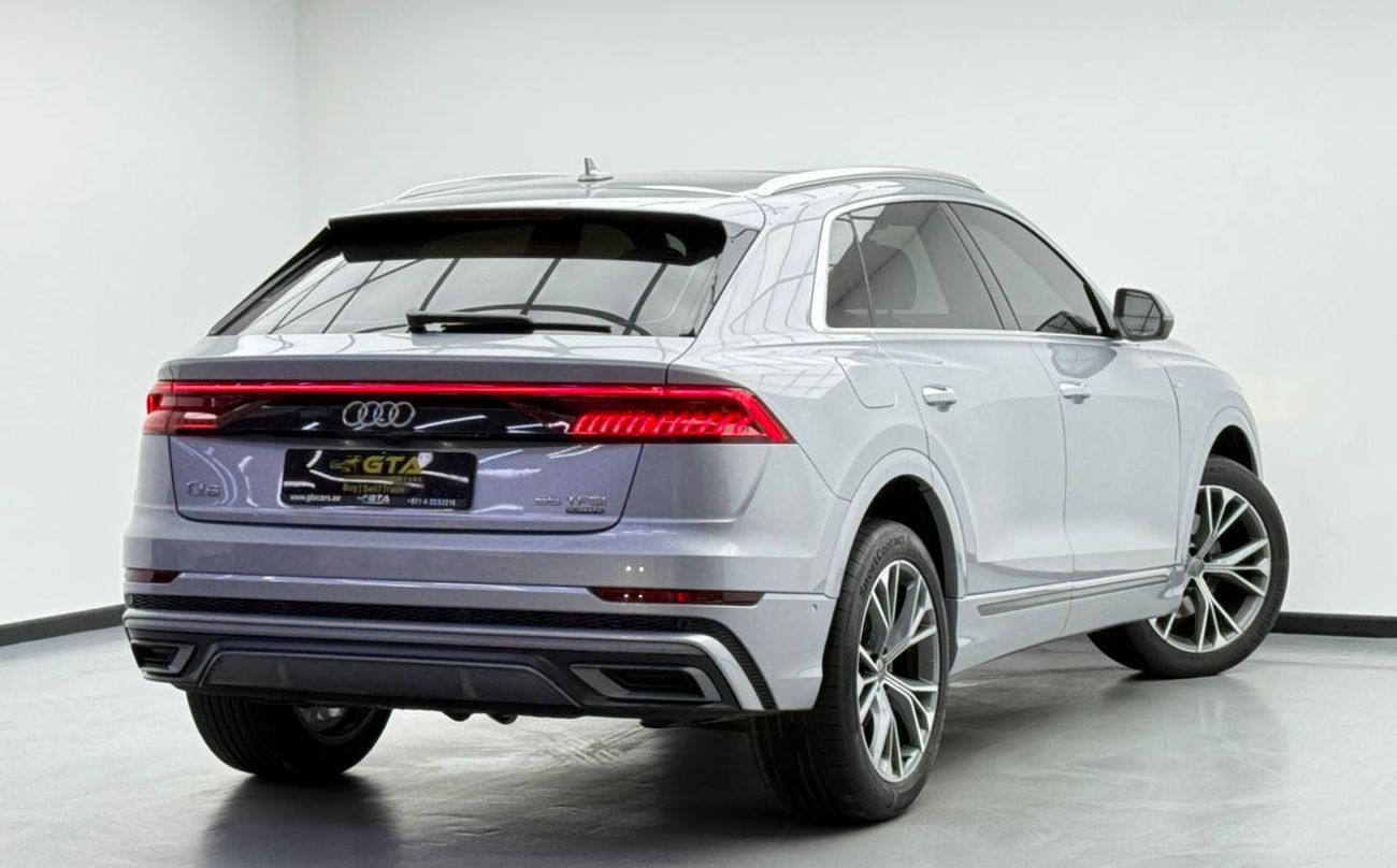 أودي Q8 55 TFSI quattro S-Line 3.0L (340 HP) 2020 Audi Q8 55 TFSI Quattro S-Line, Warranty, Full Audi Servic