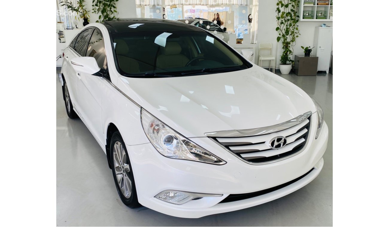 هيونداي سوناتا Sonata .. GCC .. Panoramic Roof .. Perfect Condition