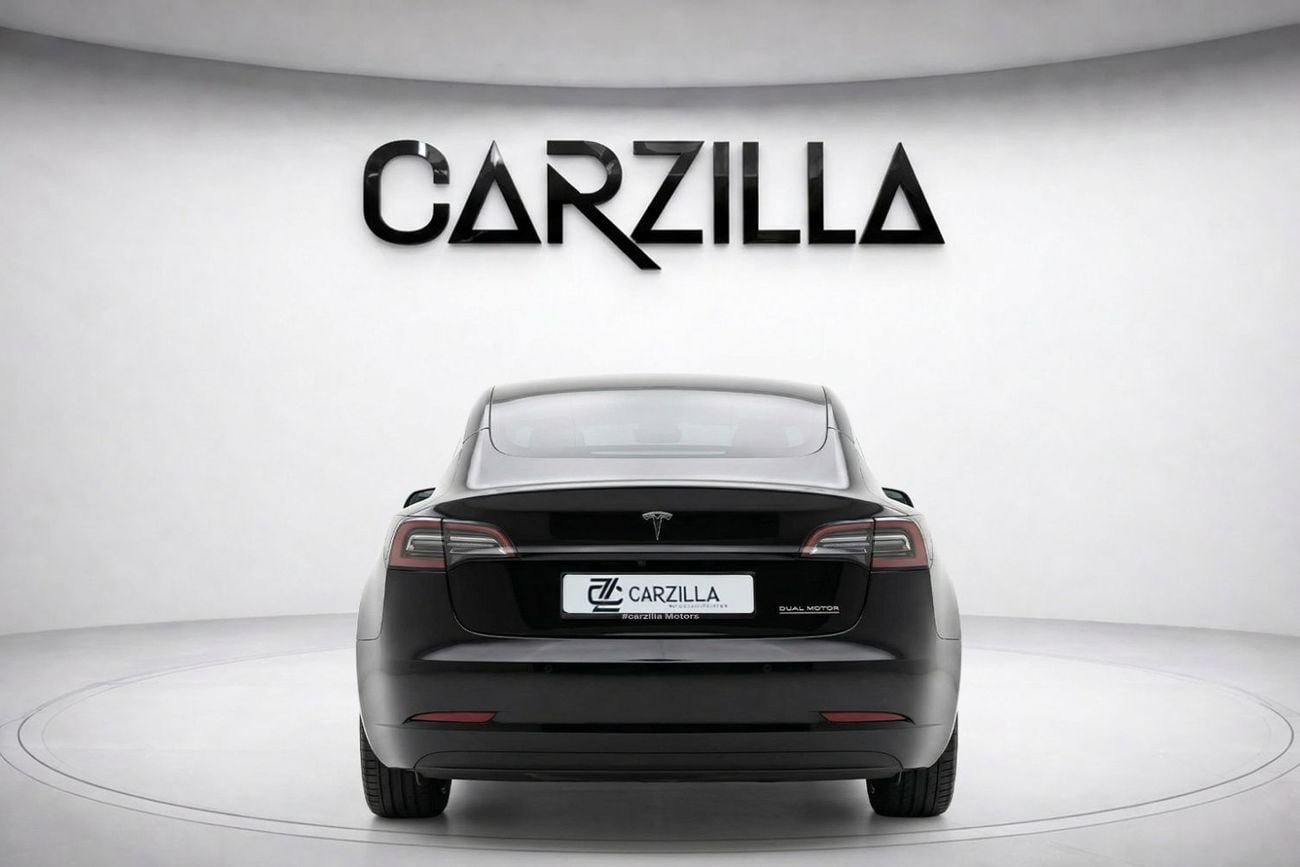 Tesla Model 3 Long Range (AWD) AED 1,469/ Monthly l 0% Downpayment l Tesla Model 3 2022 Long Range