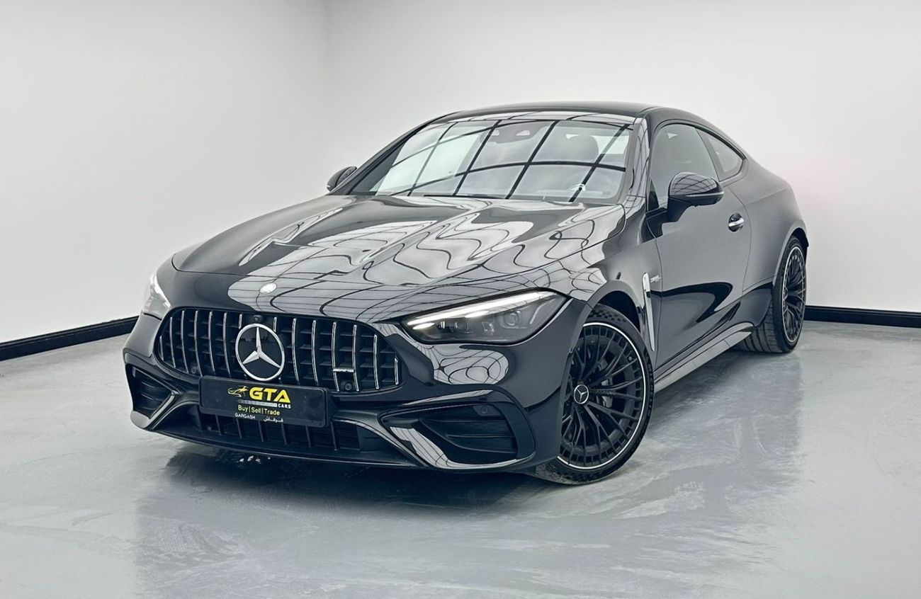 Mercedes-Benz CLE 53 AMG Coupe 2024 Mercedes-Benz CLE 53 AMG, Gargash Warranty + Service History, Gargash FSH, GCC