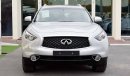 Infiniti QX70 Excellence V6 Agency Warranty GCC