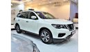 Nissan Pathfinder S EXCELLENT DEAL for our Nissan Pathfinder 4WD ( 2018 Model! ) in White Color! GCC Specs