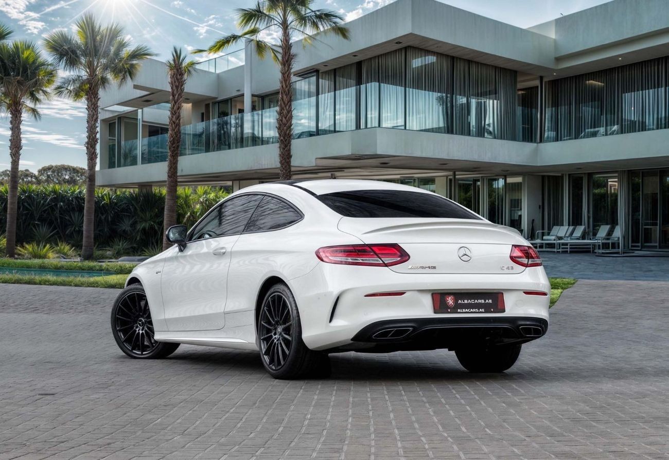 Mercedes-Benz C 43 AMG Coupe | 2,612 P.M (4 Years)⁣ | 0% Downpayment | Stunning Car!