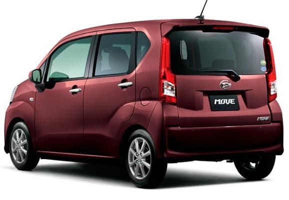 دايهاتسو موف exterior - Rear Right Angled