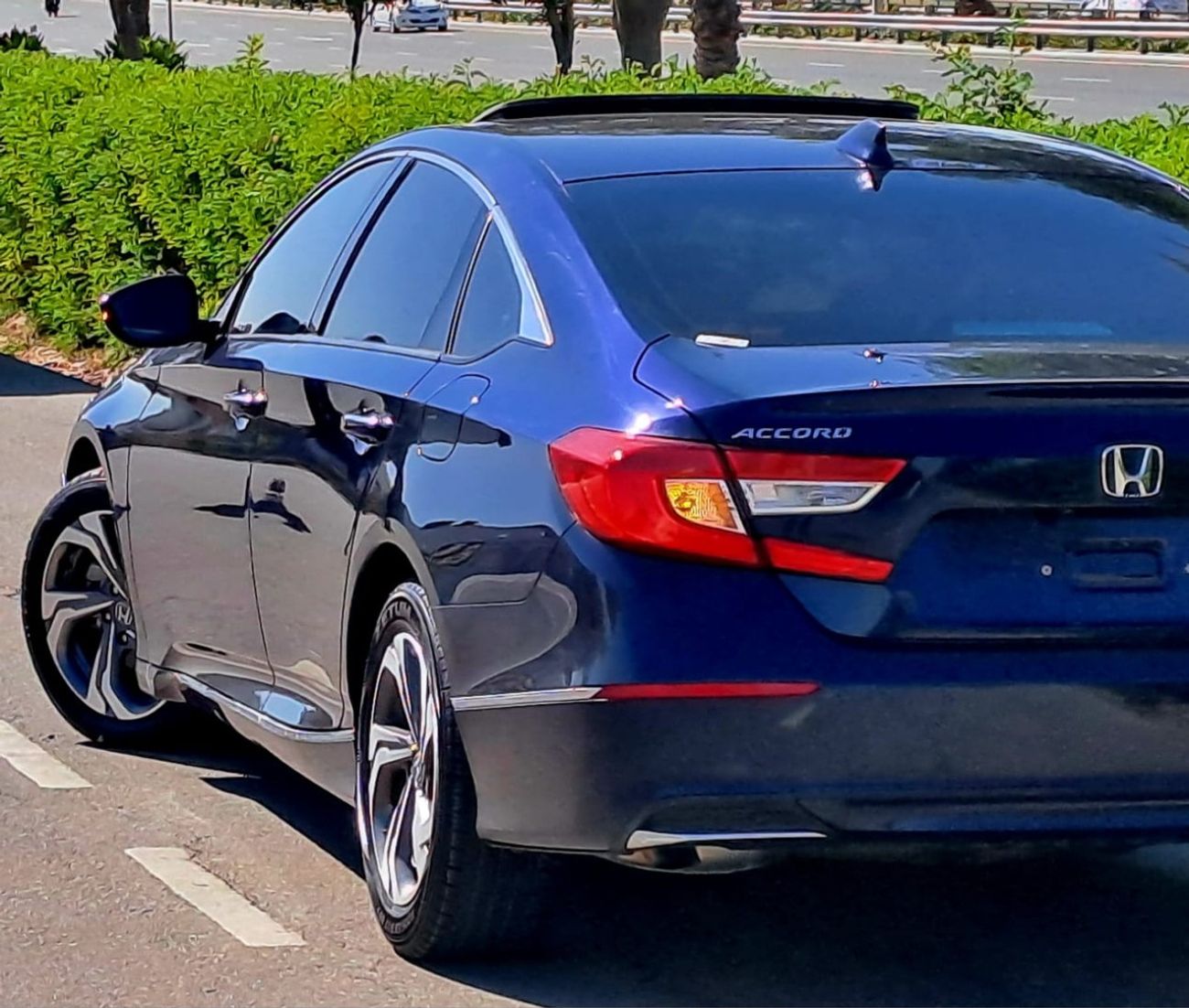 Honda Accord EXL 1.5L 1190-Monthly l GCC l Sunroof, Leather, Radar l Accident Free