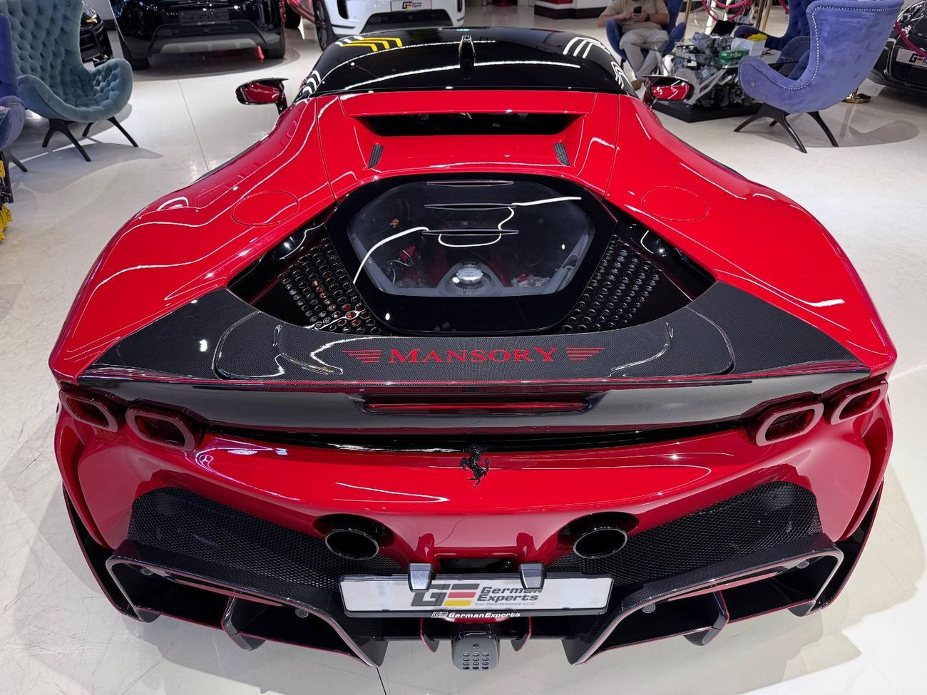 Ferrari SF90 Stradale 2021 F9XX BY MANSORY | ASSETTO FIORANO | CARBON INTERIOR AND EXTERIOR | 3 YEARS WARRANTY AND SERVICE