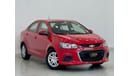 Chevrolet Aveo LS 2019 Chevrolet Aveo, Full Service History, Warranty, Low Kms, GCC
