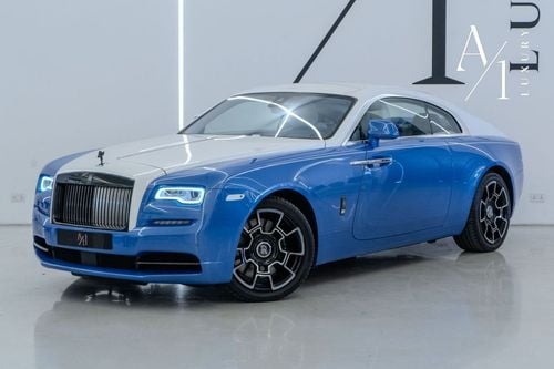 Rolls-Royce Wraith 2017 Rolls Royce Wraith Black Badge, Service History, Carbon Fiber Package, Low Kms, GCC