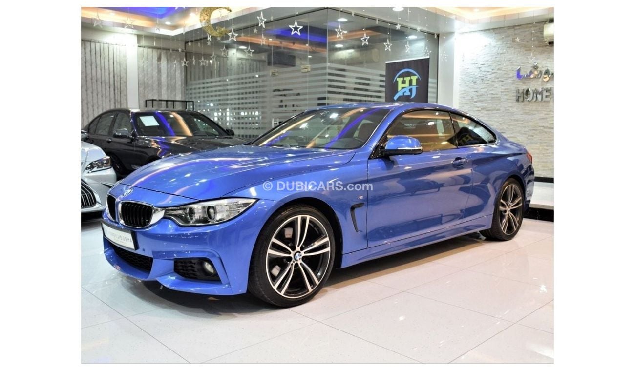 بي أم دبليو 428i EXCELLENT DEAL for our BMW 428i Coupe M-Kit ( 2016 Model! ) in Blue Color! GCC Specs