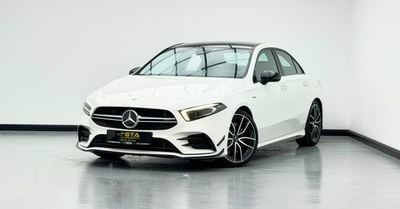 مرسيدس بنز A 35 AMG 2020 Mercedes Benz A35 AMG, 1 Year Unlimited Km Warranty, Full Service History, GCC
