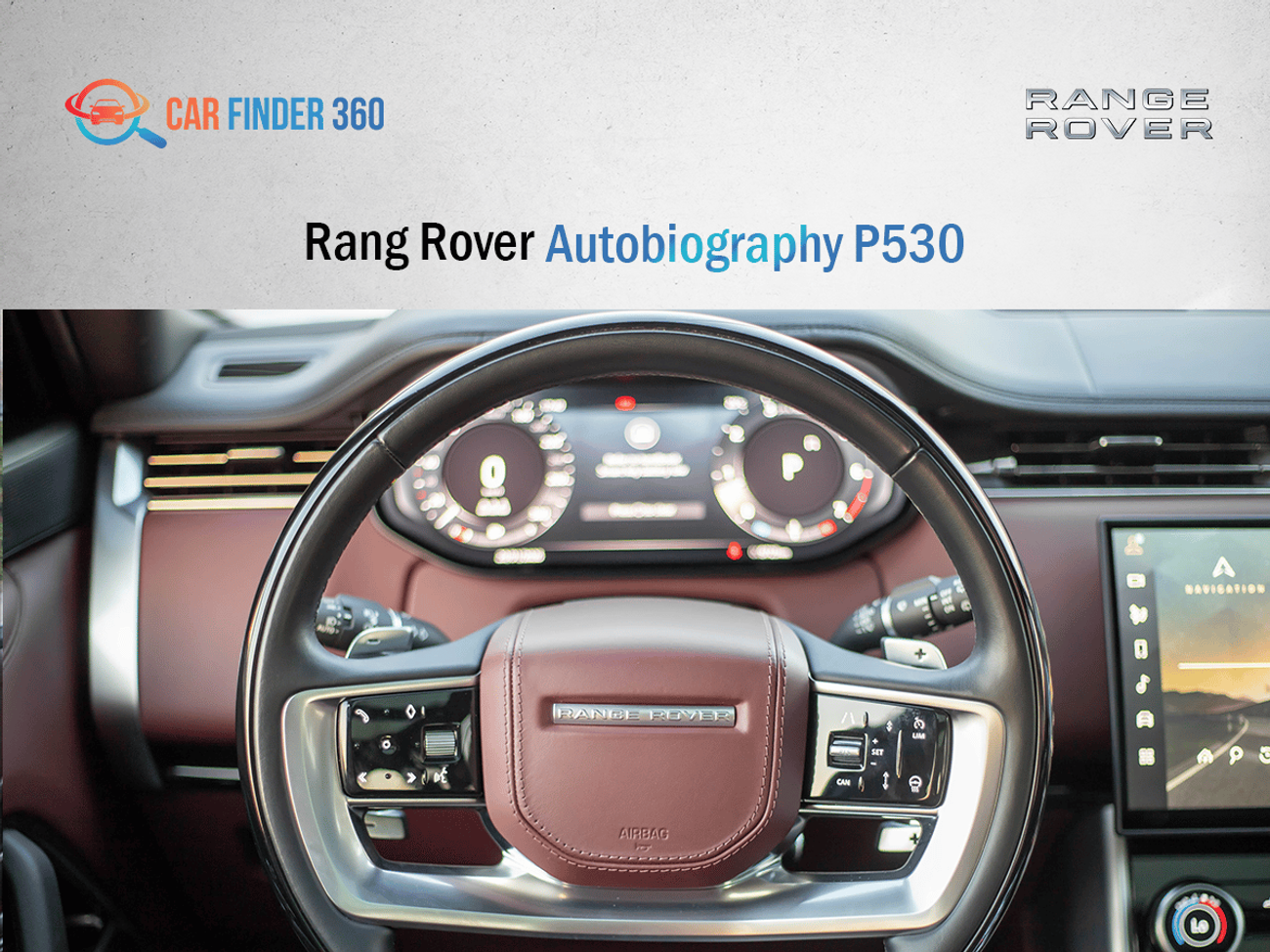 Land Rover Range Rover Autobiography P530 4.4L