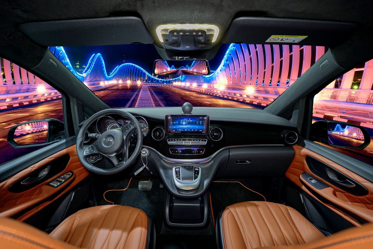 Mercedes-Benz V 250 2023 VIP MERCEDES GCC V250 - 2 Years Warranty by VLINE Design Factory DUBAI (5479)