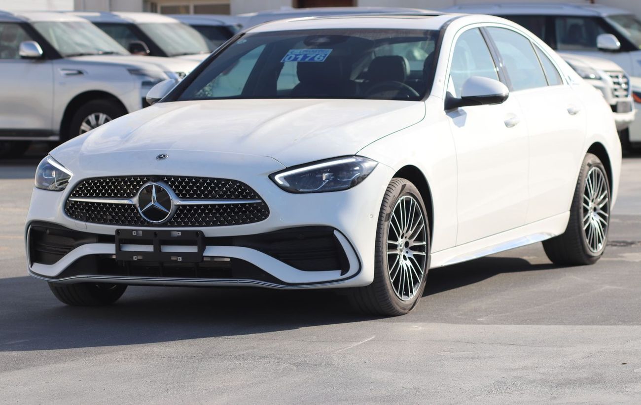 مرسيدس بنز C 200 1.5, Leather Seat, Sunroof, Alloy Wheels, Model 2025