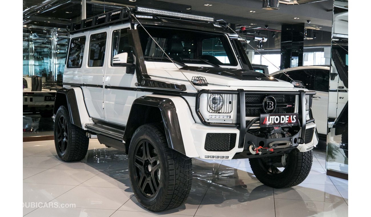 مرسيدس بنز G 500 4X4² FULL BRABUS KIT | 2016 | GCC SPECS | WARRANTY