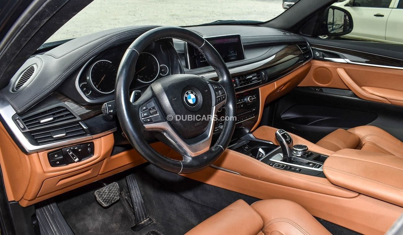 BMW X6 xDrive 35i 3.0L | 2017 | GCC Specs | V6 320 HP | Perfect Condition