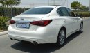 إنفينيتي Q50 2.0L I-4 Turbo, GCC, 0km with 5 Years or 200,000km Warranty from Dynatrade + 1 Free Service