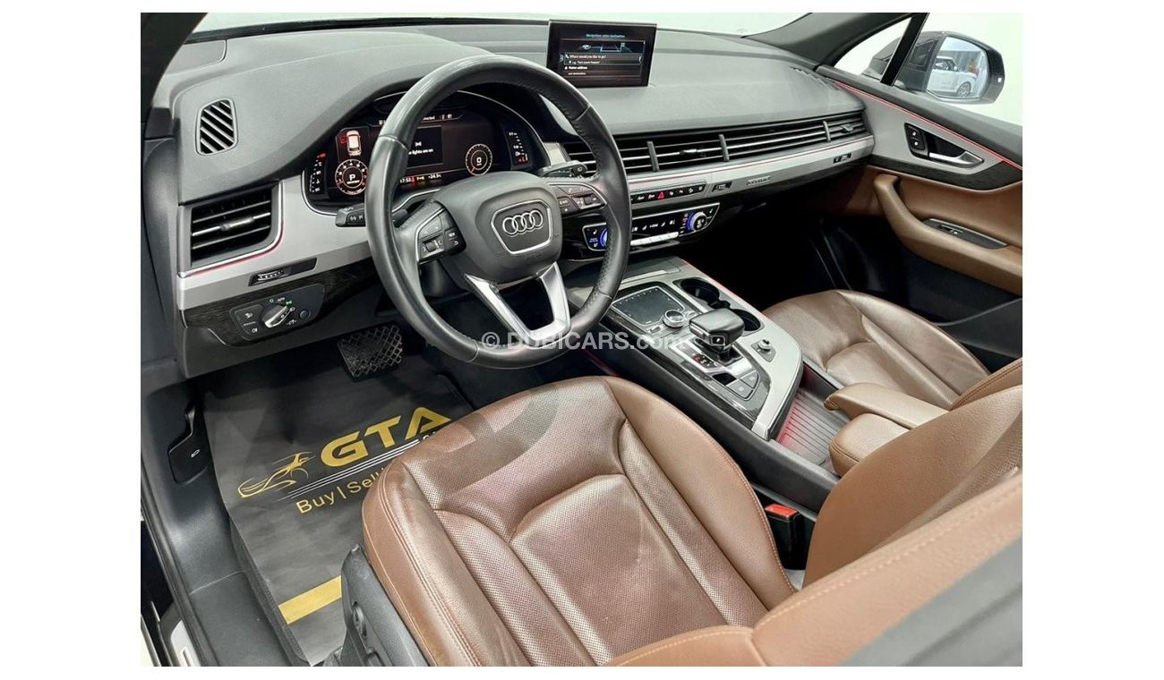 Audi Q7 45 TFSI quattro 2019 Audi Q7 45TFSI, Full Service History, Warranty, GCC