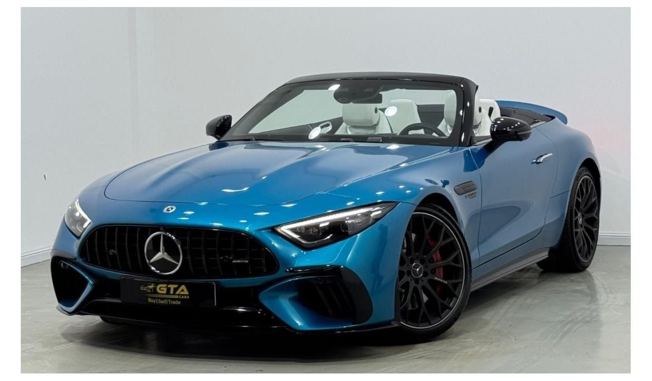 Mercedes-Benz SL 55 AMG 2022 Mercedes Benz SL55 AMG 4MATIC+ Roadster, 2027 Mercedes Warranty + Service Pack, Low Kms, GCC