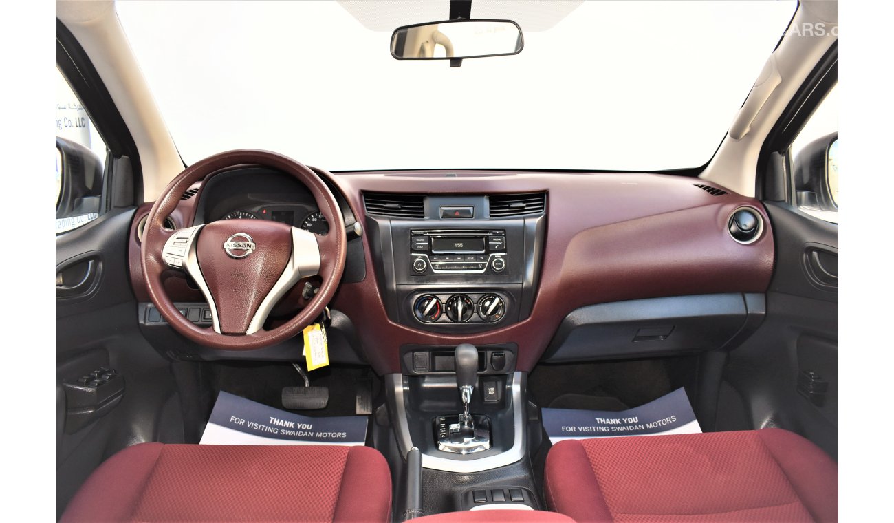Nissan Navara AED 1200 PM | 2.5L AT 2WD SE GCC WARRANTY