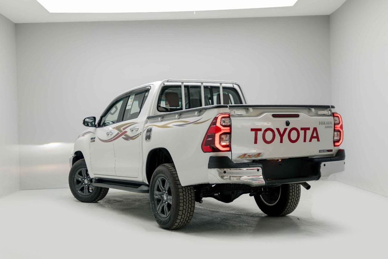 Toyota Hilux 2.4L - Platinum White Inside Maroon | Export Only