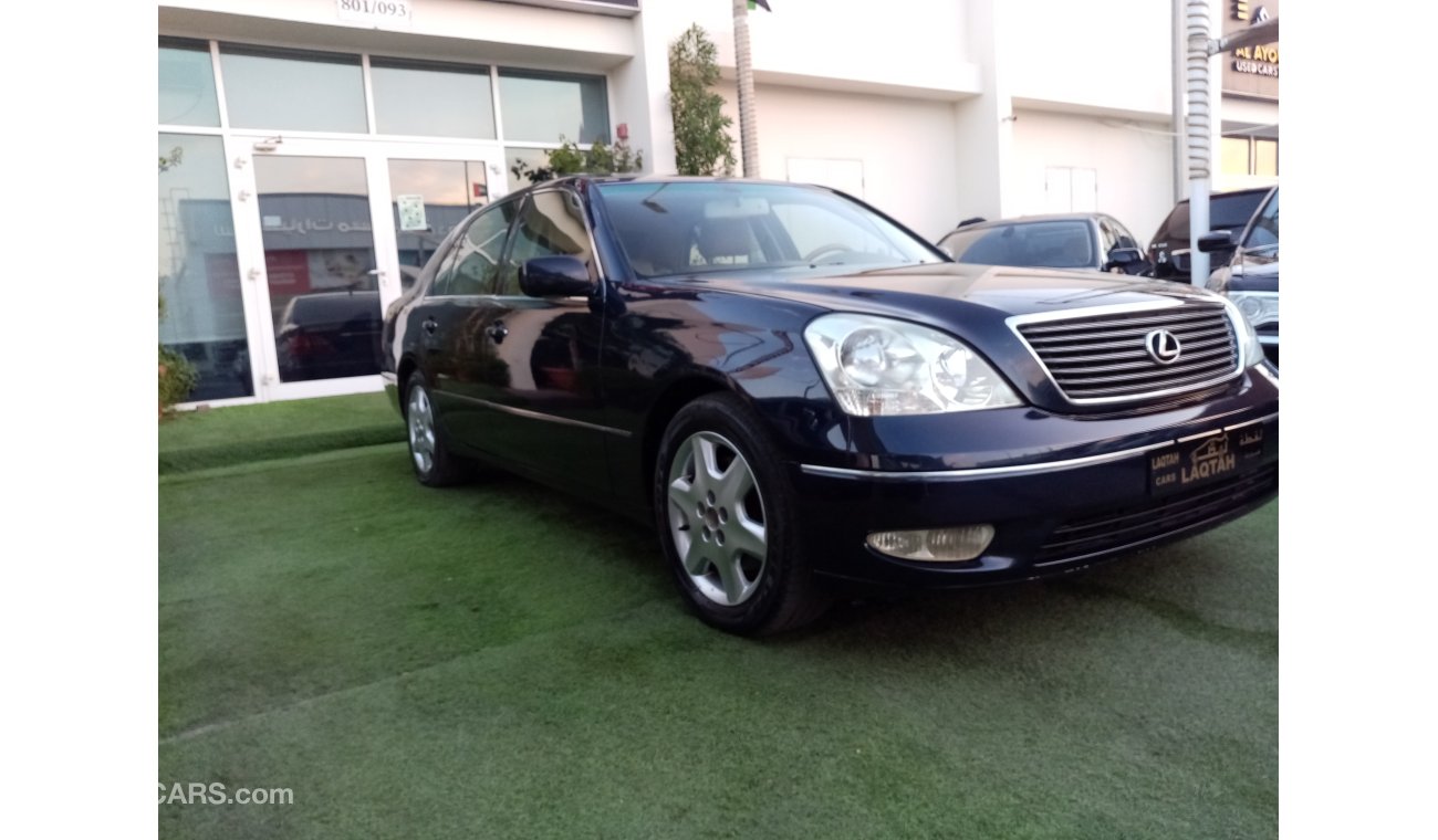 Lexus LS 430 American import - number one - manhole - leather - wood - alloy wheels - sensors - control - cruise