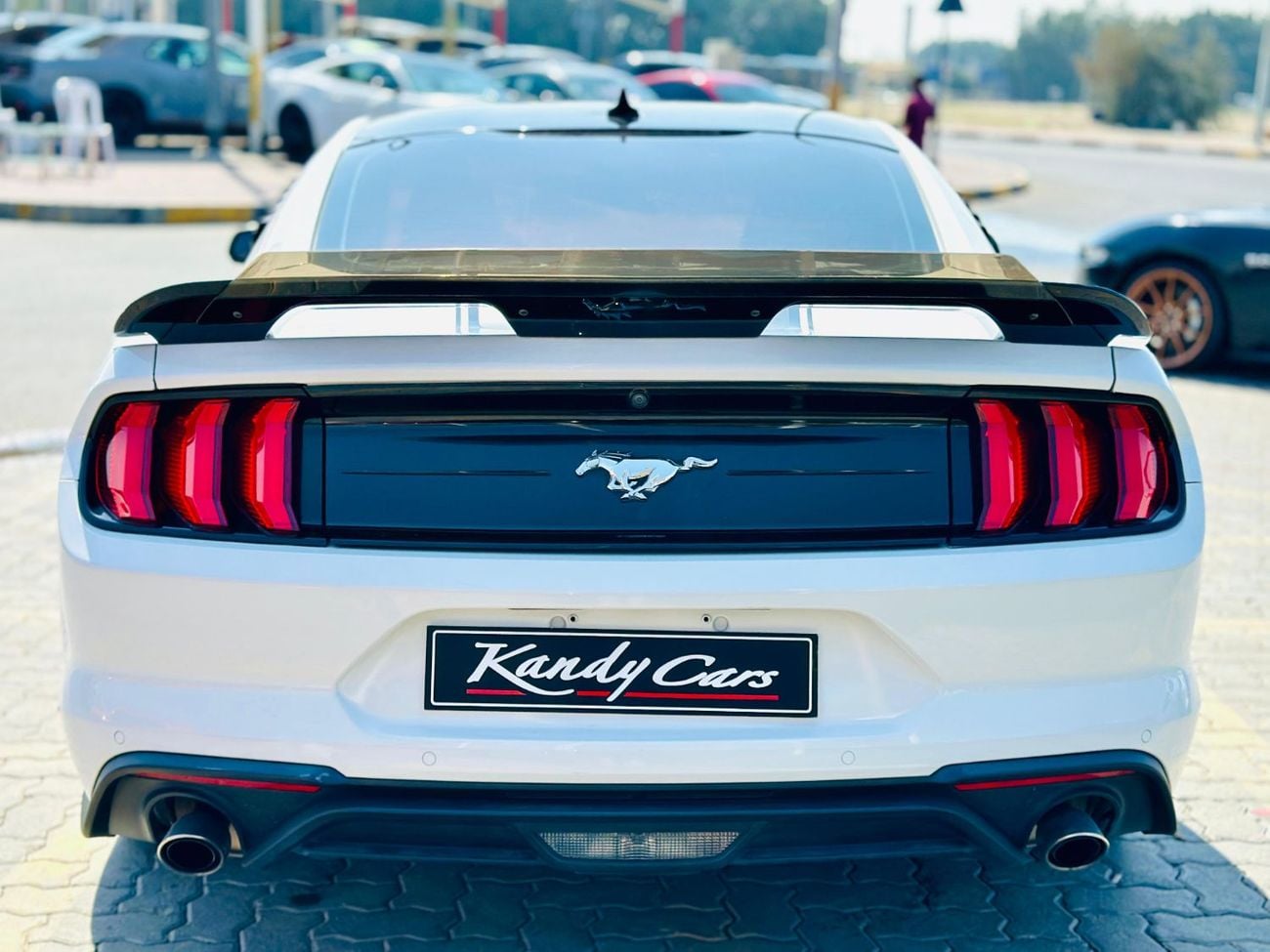 فورد موستانج Ecoboost | Monthly 1050/- | 0% DP | Lane Assist | Fog Lights | # 15740