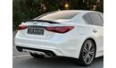 Infiniti Q50 2023 Q-50 S V6 GCC// 3 YEARS WARRANTY AND SERVICE CONTRACT// ORGINAL PAINT// 2KEYS