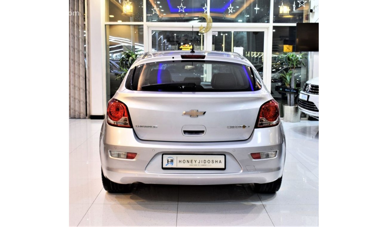 شيفروليه كروز ORIGINAL PAINT ( صبغ وكاله ) Chevrolet Cruze LT Hatchback 2013 Model!! in Silver Color! GCC Specs