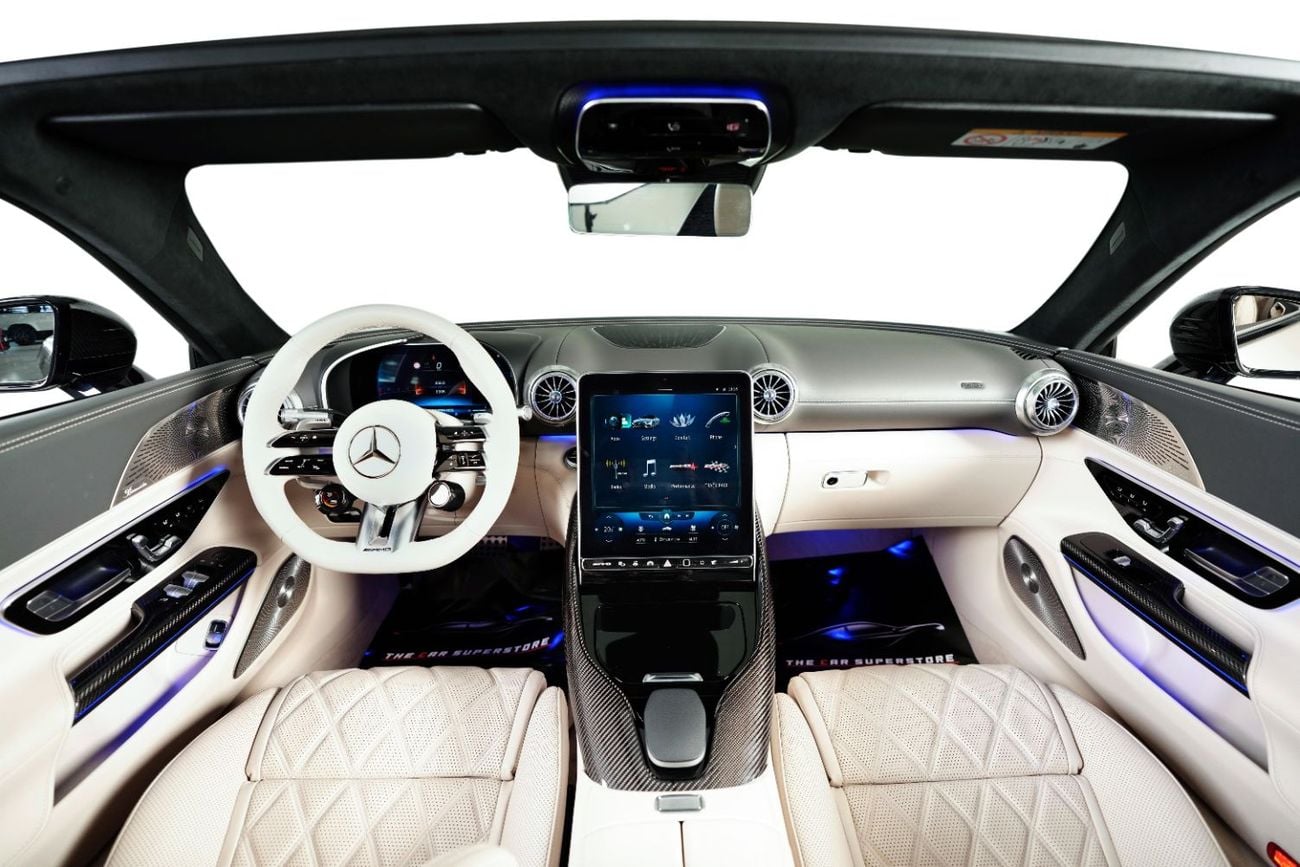 مرسيدس بنز SL 63 AMG 4 MATIC Plus-Low Mileage-Exclusive Color-AMG Driver Performance Pack