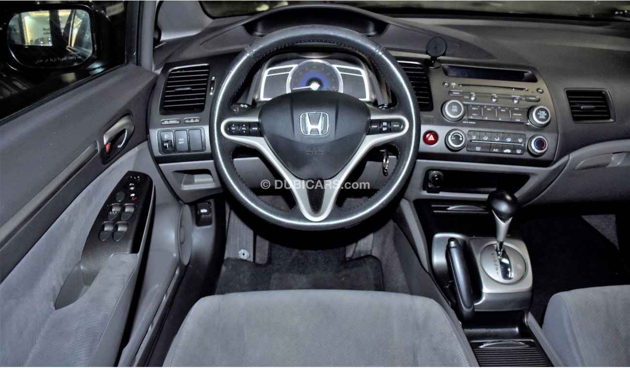 Honda Civic EXCELLENT DEAL for our Honda Civic 1.8 i-VTEC ( 2009 Model ) in Grey Color GCC Specs