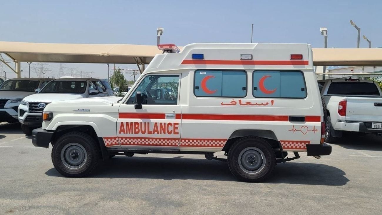 Toyota Land Cruiser 70 HT S- DLX 2026 TOYOTA LC78 2.8L DSL MT HIGHROOF AMBULANCE HT