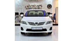Toyota Corolla EXECELLENT DEAL for this Toyota Corolla XLi 1.8 2012 Model!! in White Color! GCC Specs