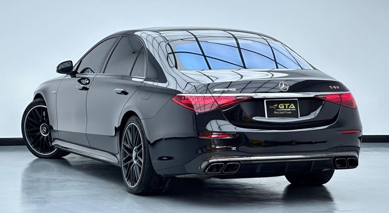 Mercedes-Benz S 63 AMG 2024 Mercedes S63 E Performance, 2026 Mercedes Warranty, 2 Years Mercedes Service Contract, FSH
