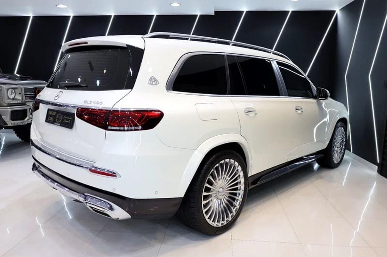 Mercedes Maybach GLS600 Maybach Rear-Seat Entertainment, Rear VIP Seats, Burmester Audio, Panoramic Roof, GCC!