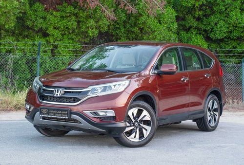 هوندا سي آر في 2015 | HONDA CR-V | EX 2.4L AWD | GCC SPECS | BLIND-SPOT CAMERA | ECO DRIVE | H00801