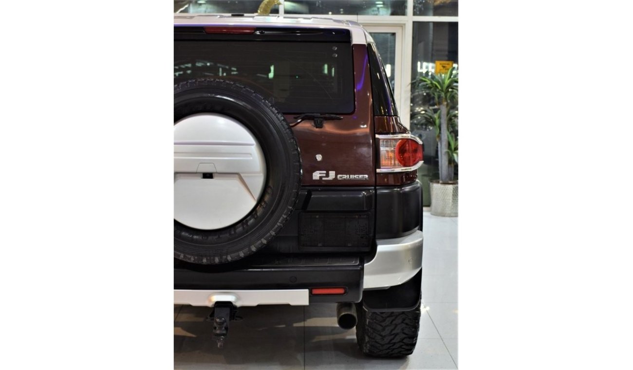 Toyota FJ Cruiser EXCELLENT DEAL for our Toyota FJ Cruiser 2009 Model!! in Burgundy Color! GCC Specs