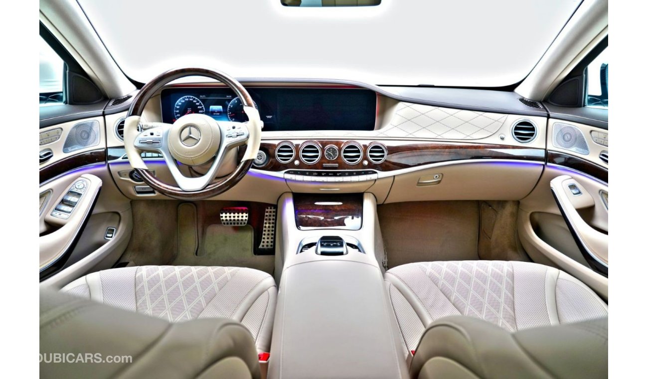 مرسيدس بنز S 560 2018- MERCEDES S560 -GCC - ACCEDENT FREE - ATTRACTIVE PRICE