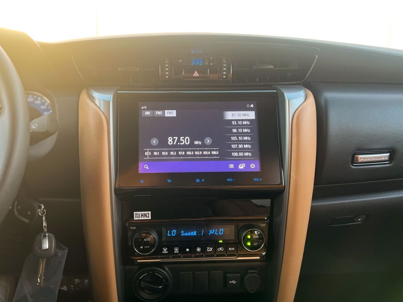 Toyota Fortuner EXPORT ONLY - GX2 2.7L 4WD