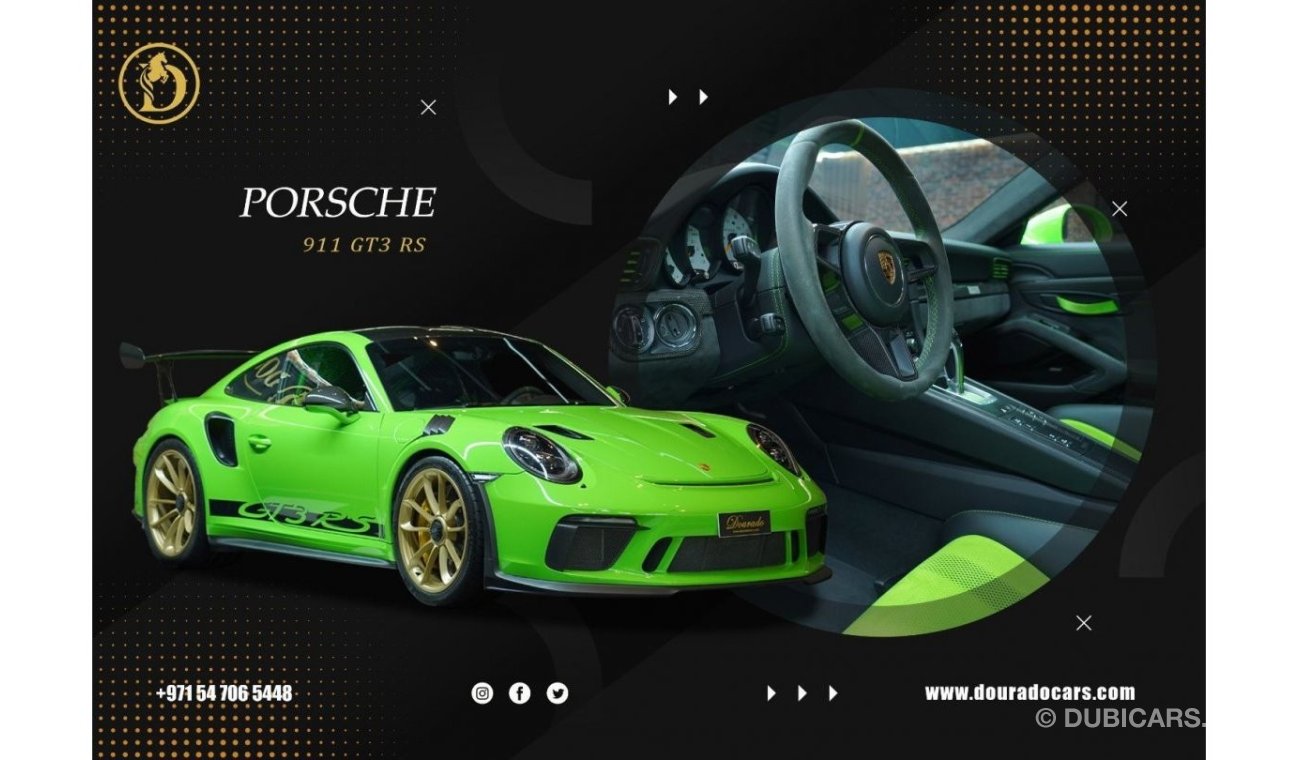 Porsche 911 GT3 RS | Weissach Package | 2019 | GCC SPEC | Full Carbon Fiber