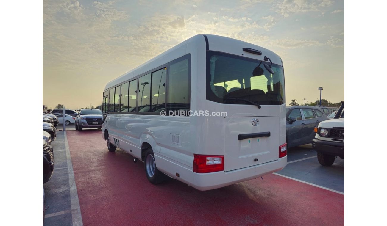 New 2024 TOYOTA COASTER 4.0L DIESEL 22 SEATER WITH COOL BOX, CURTAINS