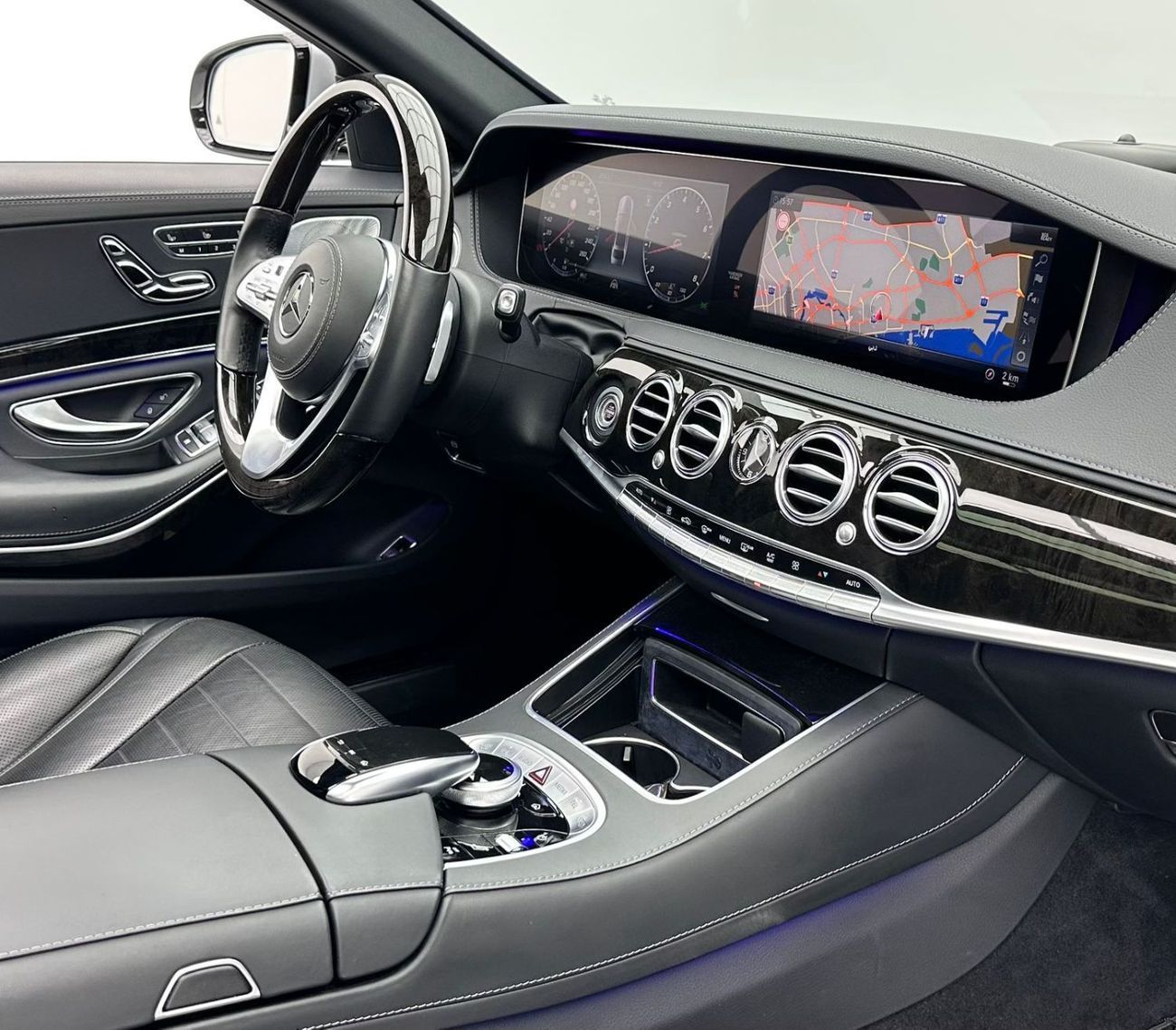 Mercedes-Benz S 560 Std 4.0L (463 HP) 2018 Mercedes-Benz S560 4MATIC, 1 Year Unlimited KM Warranty, Full Service History