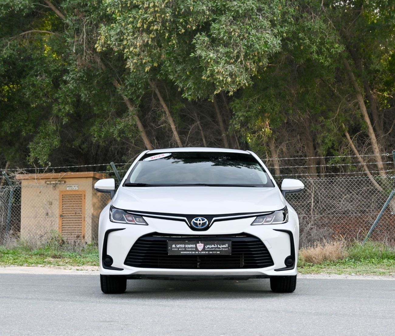 Toyota Corolla XLI 1.8L Toyota Corolla Hybrid 2022 GCC Accident-Free Excellent Condition 1092 AED Monthly