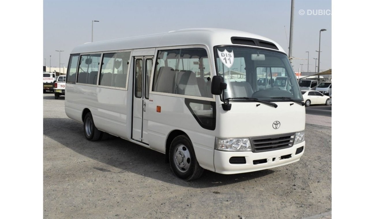 تويوتا كوستر 2014 | TOYOTA COASTER – HIGH ROOF DLX | 4.2L V6 30 SEATS | DIESEL | GCC | LOW KILOMETERS | VERY WELL