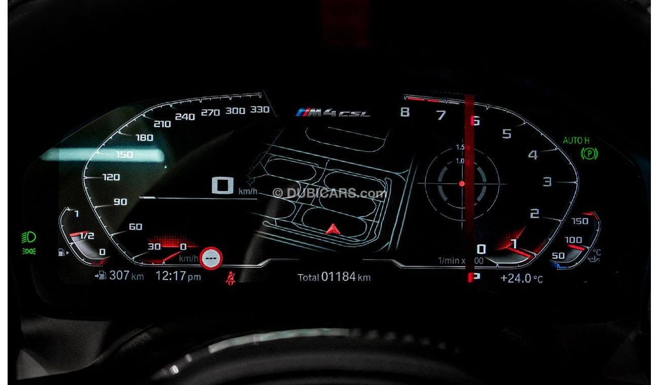 بي أم دبليو M4 2023 BMW M4 CSL, 2027 BMW Warranty + Service Contract, As New Condition, GCC