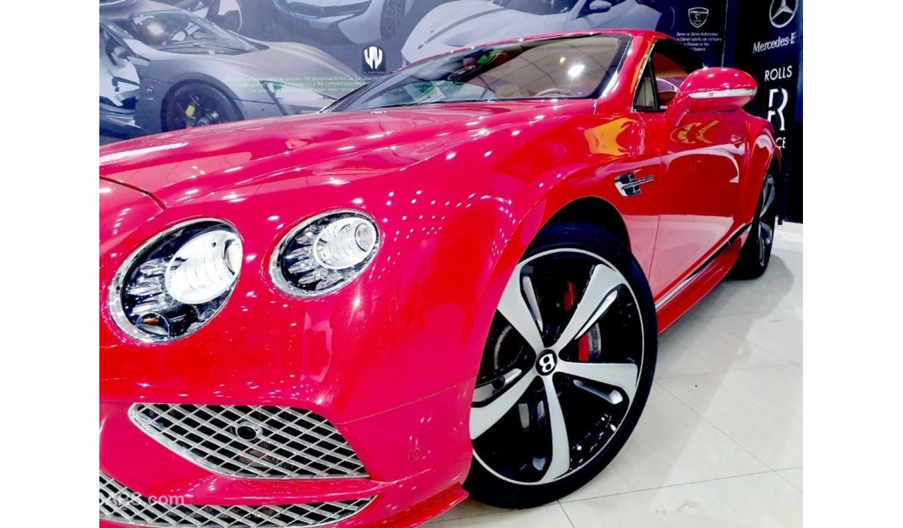 Bentley Continental GT Speed W12 - 2016 -4000 KMS ONLY- GCC - UNDER WARRANTY ( 6,700 AED PER MONTH )