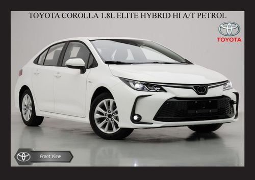 تويوتا كورولا #Am TOYOTA COROLLA 1.8L ELITE HYBRID HI A/T PTR 2025 Export