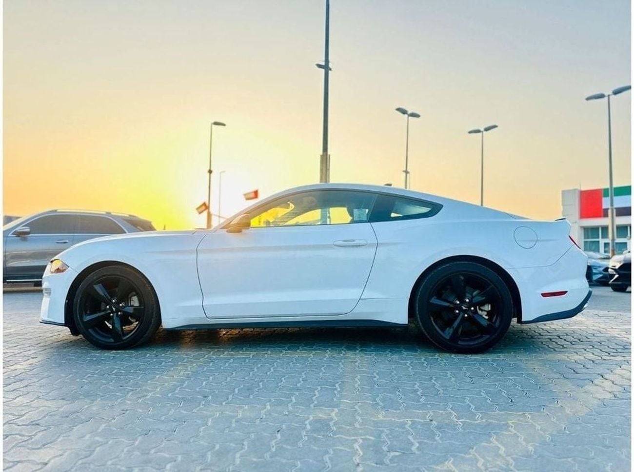 Ford Mustang ECOBOOST FASTBACK Monthly AED 1265/- | 0% DP | Blindspot | Touch Screen | # 12661S