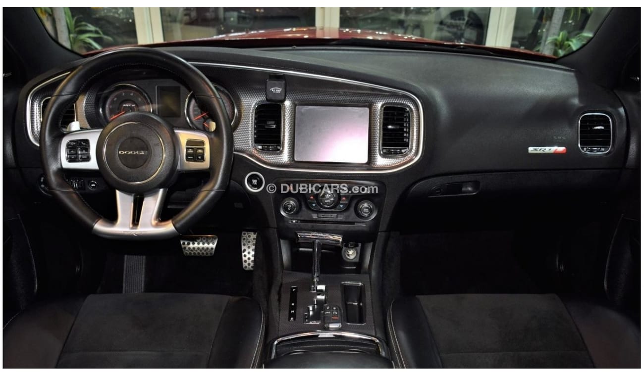 دودج تشارجر EXCELLENT DEAL for our Dodge Charger SRT 6.4L HEMI 2014 Model!! in Red Color! GCC Specs