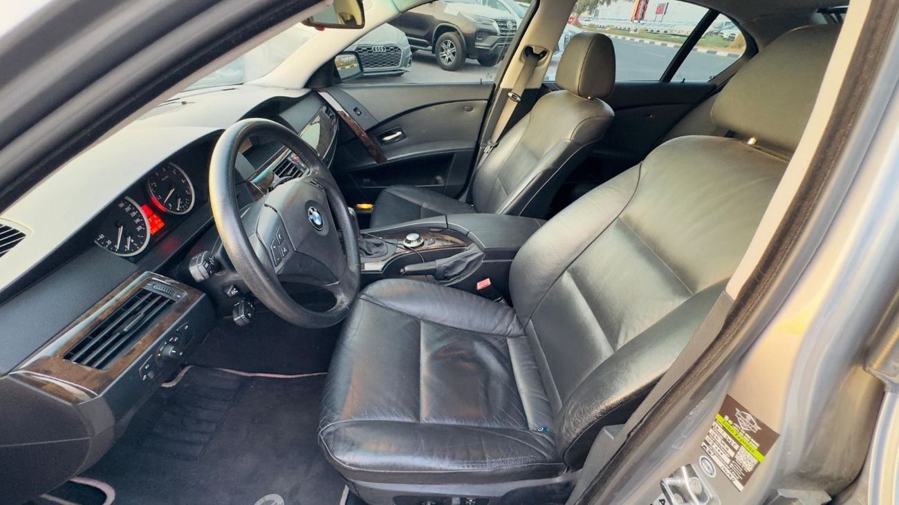 BMW 530i 2006 BMW 530i SEDAN | 3.0L PETROL ENGINE | LHD | AUTOMATIC TRANSMISSION | 2WD | LEATHER SEATS | SUNR